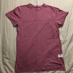 Slightly Distressed Violet Short Sleve Tee
